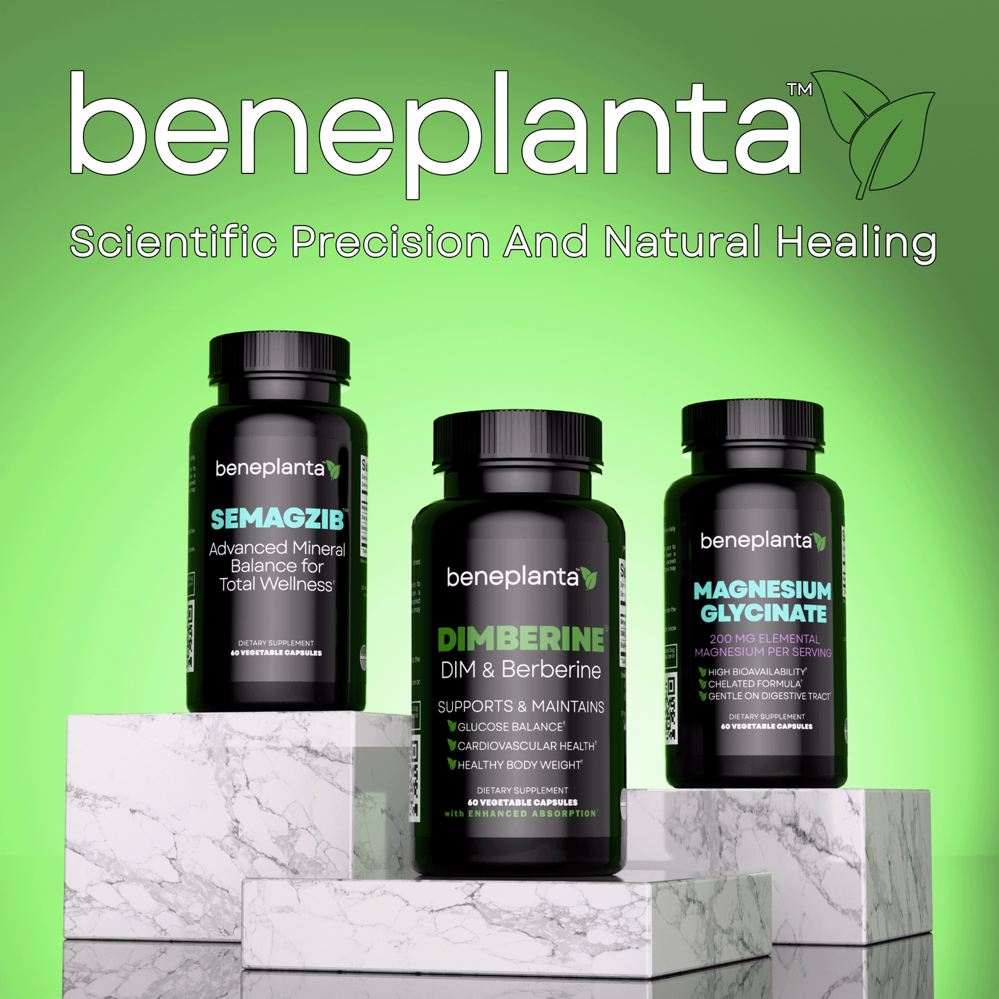 DIMBERINE - DIM & Berberine, High Purity Enhanced Absorption Formula - 60 Capsules