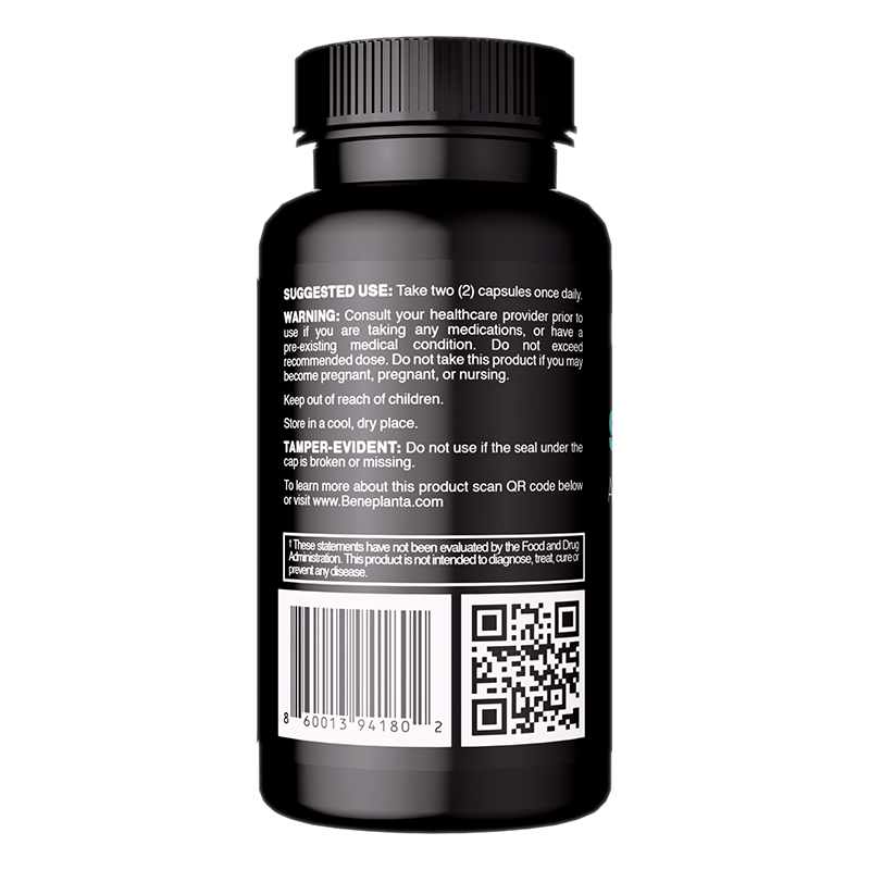 SEMAGZIB chelated mineral complex supplement warning panel with safety information and usage guidelines